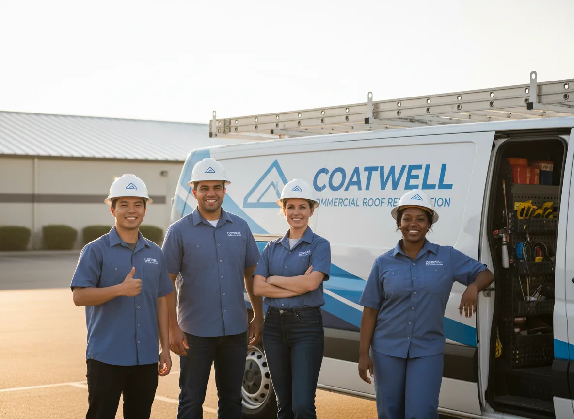 Commercial roof coating company in Pine River, WI